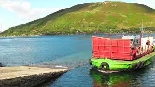 The Famous Kylerhea Glenelg Ferry The most romantic way to arrive on Skye [upl. by Ellerihs]