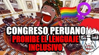 NO MAS LENGUAJE INCLUSIVO JAJAJA  CONGRESO PROHIBE EL LENGUAJE INCLUSIVO EN ESCUELAS [upl. by Innavoeg848]