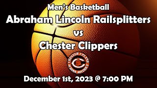 Mens Basketball Lincoln vs Chester 12123 [upl. by Aihcropal188]