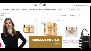 Lancôme Absolue Is It Worth the Hype [upl. by Tyika650]