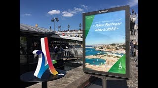 JCDecaux supports Paris 2024 on Olympic Days  JCDecaux France [upl. by Naam]