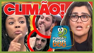 🚨PLANTÃO BBB21 Lumena se estressa com Caio por maquiagem e trejeitos Fiuk chora e clima pesa [upl. by Nalod952]