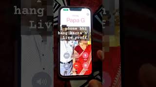 I phone hang live proff iPhoneiphone16 iphonefreefire trending viralvideo music song [upl. by Nilved]