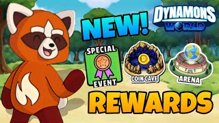 New Rewards In Events 😍🤯 Dynamons World  Mundru Playz [upl. by Zebe]