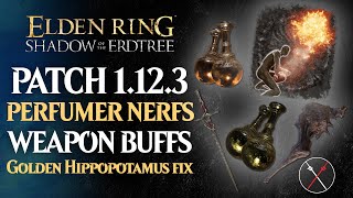 Elden Ring Patch 1123  Shadow of the Erdtree NERFS Weapon Buffs NPC and Boss Fix [upl. by Elissa856]