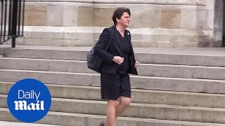 Political leaders arrive at funeral of murdered journalist Lyra McKee [upl. by Eenej807]