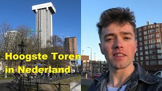 Zalmhaventoren Rotterdam Hoogste Toren in Nederland [upl. by Wolliw]