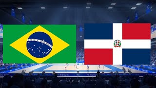 BRASIL X REPÚBLICA DOMININCANA QUARTAS VÔLEI FEMININO OLIMPÍADAS 2024 SELEÇÃO FEMININA DE VÔLEI [upl. by Beore318]