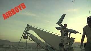 Insitu ScanEagle Launch And Capture [upl. by Ardnuasak]