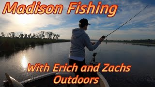 Madison Fishing With Erich and Zachs Outdoors [upl. by Damarra]