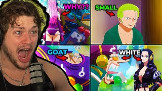 Reacting to the NEW One Piece character designs One Piece 1094 Reaction [upl. by Icken]