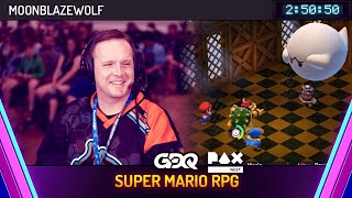 Super Mario RPG by moonblazewolf in 25050  GDQ  PAX West 2024 [upl. by Rossie]