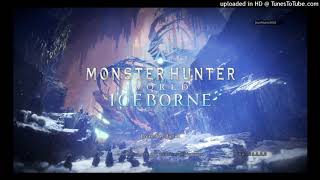 MHW Iceborne Heading to the Hoarfrost Reach cutscene Soundtrack OST bgm quotDepartures and Discoveriesquot [upl. by Alleoj]