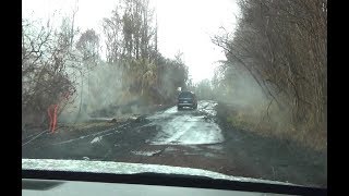 Hawaii Civil Defense and Lava Evacuees Leilani [upl. by Timothy235]