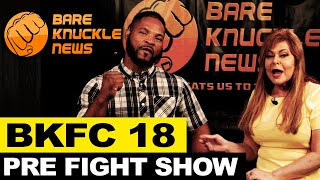 BKFC 18  Pre Fight Show with Susan Cingari amp BKFC fighter Lorenzo Hunt [upl. by Bevers]