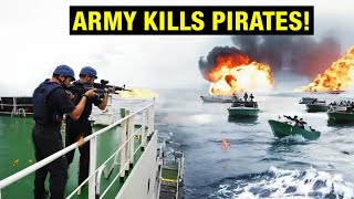 BREAKING This Is How Somali Pirates Are Killed At High Seas [upl. by Sheffie]