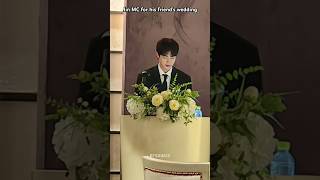 Jin hosted his friends wedding jin btsjin jinmc kimseokjin bts jinupdates runjin illbethere [upl. by Benni]