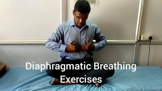 Breathing Exercises in TamilDiaphragmaticLateral costalApical Breathing Exerciseமூச்சுப்பயிற்சி [upl. by Nanreik]