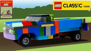 LEGO 10696 Truck MOC 🚙🚚🚘 How to build LEGO CLASSIC 10696 Car Chevrolet Apachi Truck [upl. by Nirehtac819]