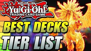 Yugioh Best Decks Tier List POST Legacy of Destruction [upl. by Anaerb]