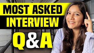 Top Interview Questions and Answers You MUST Prepare  Interview Answers Tips [upl. by Atteiluj]