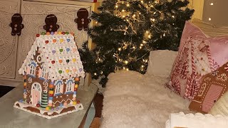 GINGERBREAD MRS CLAUSE BAKERY CHRISTMAS HOME TOUR 2024 [upl. by Garlan]