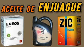 ¿Usar un aceite SAE 20 Api SB para enjuague ¿Que aditivos llevan los FLUSH OIL [upl. by Reldnahc]