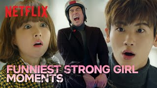 Funniest Strong Girl Moments from Strong Girl Bongsoon  Kdrama Recommendation  Netflix ENG [upl. by Sualokin80]