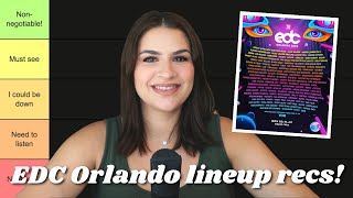 Ranking the Entire EDC Orlando 2023 Lineup 👀 [upl. by Ylrebmek]