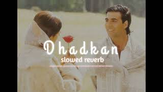 DHADKANMOVIE SONG SLOWED REVERB [upl. by Junia588]