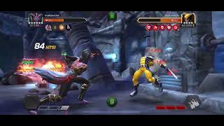 Purgatory Vs ROL Wolverine marvelcontestofchampions [upl. by Tiffy974]