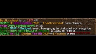 1v1 AGAINST BADLION CHEAT │ HACKUSATER [upl. by Otina]