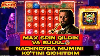 KNYAZ SHOKDA  MUMIYADA FAQAT MAX SUMMADA SPINGA HARAKAT QILDIM casino KNYAZAZARTNIK [upl. by Aksel]