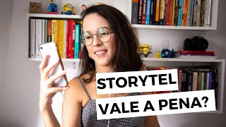 STORYTEL COMO É A EXPERIÊNCIA DE OUVIR LIVROS E NÃO LER  Victória Silva [upl. by Agon]