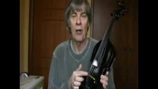 Learn the violin Review of the Harley Benton Electric violin [upl. by Briggs]