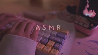 Cozy ASMR ☁ typing on 9 different Keyboards no midroll ads [upl. by Nyltac]