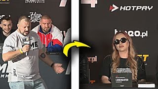 FAME MMA 4  I KONFERENCJA  NAJLEPSZE MOMENTY LINKIEWICZ LIL MASTI BOXDEL I INNI🔥 [upl. by Elidad]