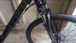 Carrera crossfire 2017 hybrid bike review [upl. by Nonnarb]