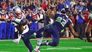 Butler picks off Wilson to seal Patriots Super Bowl XLIX victory [upl. by Ebbarta]