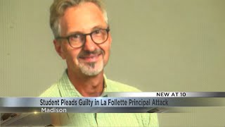 La Follette student pleads guilty in principal attack [upl. by Miharba159]