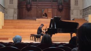 Umut Vicdan Final exam Conservatoire Royal de Bruxelles [upl. by Aryas]