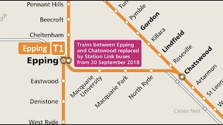 History  EppingChatswood Rail Link Sydney Trains [upl. by Hinch725]