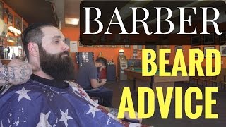 Tutorial of Beard Trim  Tips and Advice from a Barber [upl. by Anitap]