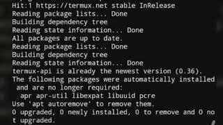 Termux used to get nearby available WiFi information [upl. by Scrivens]