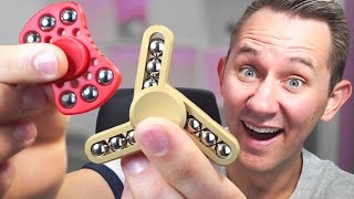 6 Of The Most Unique Fidget Spinners [upl. by Ehcram]