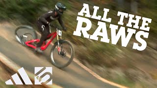 ALL THE RAWS  Downhill Mountain Bike World Cup Racing 2023 [upl. by Salema]