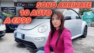 SONO ARRIVATE 10 AUTO USATE A PARTIRE DA €999😱😱 part1 [upl. by Kriste]