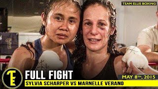 FIGHT OF THE YEAR  SYLVIA SCHARPER VS MARNELLE VERANO WORLD TITLE SHOWDOWN  FULL FIGHT [upl. by Enilkcaj697]