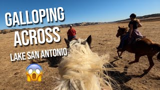 Horseback Trail Riding GoPro  Lake San Antonio Horse Camping Trip [upl. by Machute136]