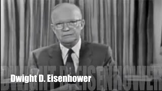 【What They Told】028 Eisenhowers Address WARNING on Military Industrial Complex January 1961 [upl. by Koorb]